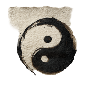 Zen Tai Chi Symbol Vinyl Car Decal Sticker – Waterproof & UV-Resistant 6.826666666666667"