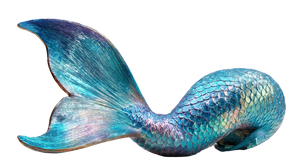 Mermaid Tail V3 Vinyl Car Decal Sticker – Waterproof & UV-Resistant 2.72"