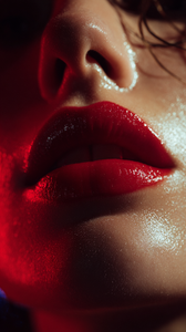 Glossy Red Lips V23 Vinyl Car Decal Sticker – Waterproof & UV-Resistant 9.706666666666667"