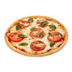 Margherita Pizza Slice V2 Vinyl Car Decal Sticker – Waterproof & UV-Resistant 6.826666666666667"