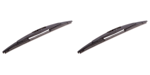 2x ANCO Rear Blade Windshield Wiper | 12 Inch | Single Blade | Black | Beam Technology for Ultimate Visibility