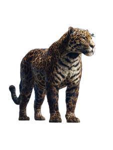 Jaguar In Sand Vinyl Car Decal Sticker – Waterproof & UV-Resistant 8.213333333333333"