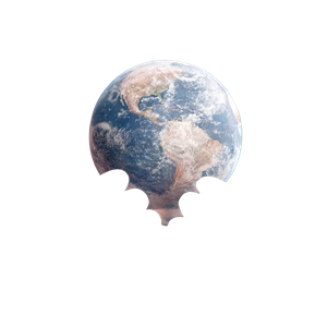 Hands Holding Earth V7 Vinyl Car Decal Sticker – Waterproof & UV-Resistant 3.4133333333333336"