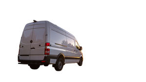 White Plumber Van Vinyl Car Decal Sticker – Waterproof & UV-Resistant 2.72"