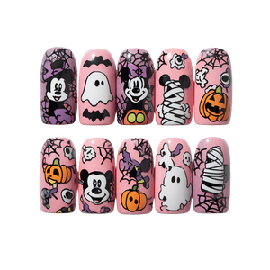 Halloween Manicure Set Vinyl Car Decal Sticker – Waterproof & UV-Resistant 3.4133333333333336"