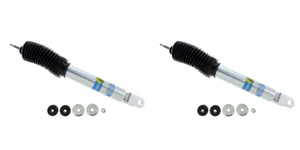 2x Bilstein B8 5100 Series Shock Absorber | Monotube Design, Nitrogen Gas Charged, Zinc Plated | Easy Installation, Fade-Free Performance