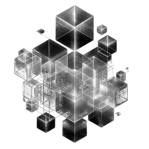Wireframe Bento Blocks Vinyl Car Decal Sticker – Waterproof & UV-Resistant 6.826666666666667"