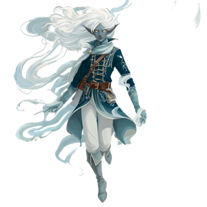 Air Elemental Elf Vinyl Car Decal Sticker – Waterproof & UV-Resistant 3.4133333333333336"