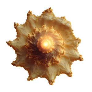 Glowing Conch Sun Vinyl Car Decal Sticker – Waterproof & UV-Resistant 3.4133333333333336"