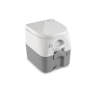 Dometic 976 Portable Toilet | Push-Button Flush, 5 Gallon Tank, Prismatic Indicator