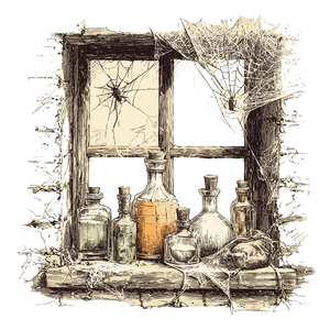 Witches Brew Potion Vinyl Car Decal Sticker – Waterproof & UV-Resistant 6.826666666666667"