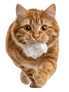 Mischievous Ginger Cat V3 Vinyl Car Decal Sticker – Waterproof & UV-Resistant 4.1066666666666665"