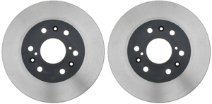 2x Ultimate Performance Brake Rotor | Raybestos Black Fusion Coating | High Performance Vehicles