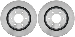 2x Raybestos Brakes R-Line Brake Rotor | 2007-2023, Lincoln Navigator, Ford F-150, Expedition | OE Replacement, Developed From OE Samples