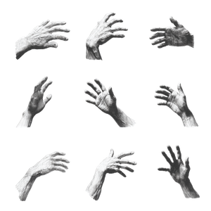 Arms And Hands Vinyl Car Decal Sticker – Waterproof & UV-Resistant 6.826666666666667"