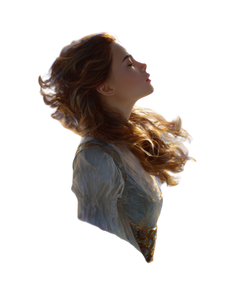 Air Goddess Portrait Vinyl Car Decal Sticker – Waterproof & UV-Resistant 4.1066666666666665"