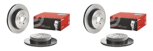 2x Brembo Brake Rotor | 2004 Subaru Impreza | Vented Design - High Carbon Cast Iron - Eye-Catching Finish 2x Brembo Brake Rotor | 2004 Subaru Impreza | Vented Design - High Carbon Cast Iron - Eye-Catching Finish