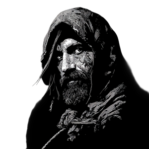 Grimdark Treasure Hunter Vinyl Car Decal Sticker – Waterproof & UV-Resistant 3.4133333333333336"