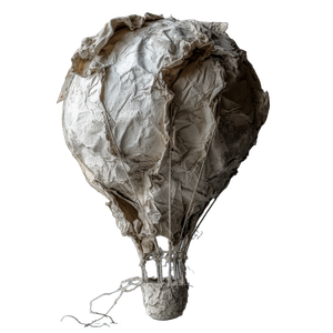 Imploded Plaster Balloon Vinyl Car Decal Sticker – Waterproof & UV-Resistant 6.826666666666667"