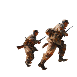 Cubist Red Army Vinyl Car Decal Sticker – Waterproof & UV-Resistant 3.4133333333333336"