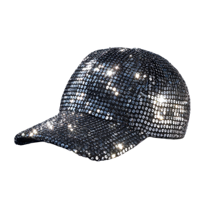 Sequined Disco Cap Vinyl Car Decal Sticker – Waterproof & UV-Resistant 3.4133333333333336"