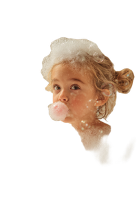 Girl Blowing Bubbles V6 Vinyl Car Decal Sticker – Waterproof & UV-Resistant 4.426666666666667"
