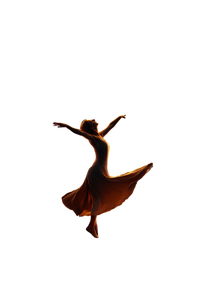 Elegant Sunset Dancer Vinyl Car Decal Sticker – Waterproof & UV-Resistant 4.533333333333333"