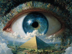 Divine Sky Eye Vinyl Car Decal Sticker – Waterproof & UV-Resistant 6.1866666666666665"