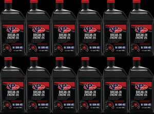 12x VP Racing Break-In Oil | Enhance Cylinder Plateau | Ultimate Cam Protection | SAE 10W-40