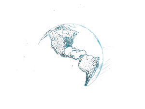 Glowing Cyan Earth Vinyl Car Decal Sticker – Waterproof & UV-Resistant 6.1866666666666665"