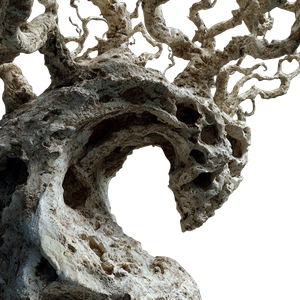 Stone Tree Branches Vinyl Car Decal Sticker – Waterproof & UV-Resistant 6.826666666666667"