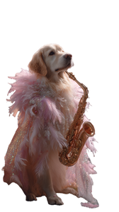 Magical Fairy Puppy Vinyl Car Decal Sticker – Waterproof & UV-Resistant 9.706666666666667"