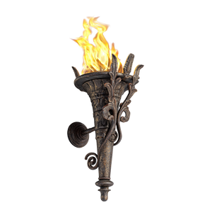 Medieval Torch V2 Vinyl Car Decal Sticker – Waterproof & UV-Resistant 6.826666666666667"