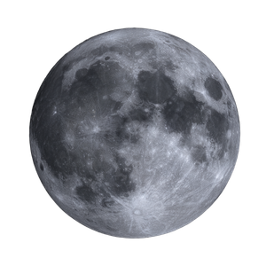 Detailed Full Moon Vinyl Car Decal Sticker – Waterproof & UV-Resistant 6.826666666666667"