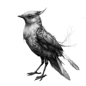 Magical Intelligent Bird Vinyl Car Decal Sticker – Waterproof & UV-Resistant 6.826666666666667"