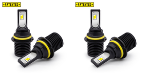 2x Upgrade your Headlights with ARC LED Bulbs | Tiny Monster Concept Series | 6000 Lumens, 6500K Light Color | Set Of 2