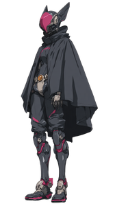 Anime Armored Figure V2 Vinyl Car Decal Sticker – Waterproof & UV-Resistant 4.8533333333333335"