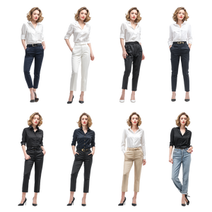 Businesswoman Fashion Portraits Vinyl Car Decal Sticker – Waterproof & UV-Resistant 6.826666666666667"