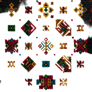 Ethiopian Amharic Pattern Vinyl Car Decal Sticker – Waterproof & UV-Resistant 6.826666666666667"