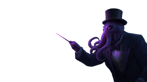 Cthulhu In Tuxedo V2 Vinyl Car Decal Sticker – Waterproof & UV-Resistant 2.72"