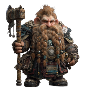 Bad Dwarf Character Vinyl Car Decal Sticker – Waterproof & UV-Resistant 6.826666666666667"
