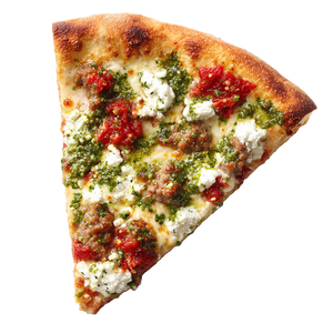 Gourmet Pizza Slice Vinyl Car Decal Sticker – Waterproof & UV-Resistant 6.826666666666667"