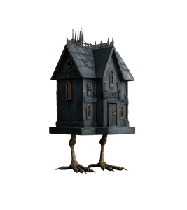 Gothic Birdhouse Sculpture V2 Vinyl Car Decal Sticker – Waterproof & UV-Resistant 7.6