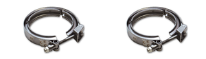 2x Secure Your Exhaust with Vibrant V Band Clamp | Compatible with 2-1/2 Inch Flanges, Stainless Steel 2x Secure Your Exhaust with Vibrant V Band Clamp | Compatible with 2-1/2 Inch Flanges, Stainless Steel