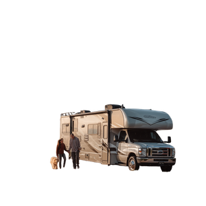 Rv By Lake Michigan Vinyl Car Decal Sticker – Waterproof & UV-Resistant 3.4133333333333336"