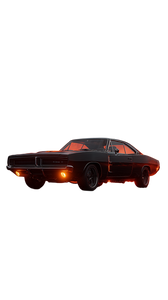 Volcanic Muscle Car Vinyl Car Decal Sticker – Waterproof & UV-Resistant 9.706666666666667"