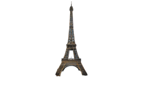 Futuristic Eiffel Tower Vinyl Car Decal Sticker – Waterproof & UV-Resistant 2.986666666666667"