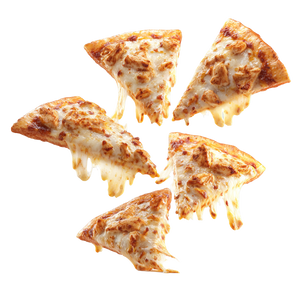 Chicken Pizza Slices Vinyl Car Decal Sticker – Waterproof & UV-Resistant 6.826666666666667"