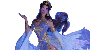 Mystical Sorceress Transformation Vinyl Car Decal Sticker – Waterproof & UV-Resistant 2.72"