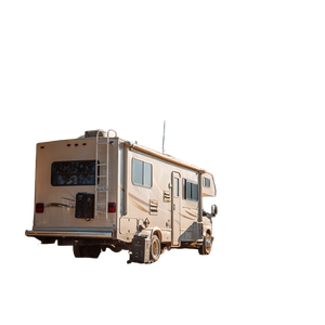 Rv With Battery V2 Vinyl Car Decal Sticker – Waterproof & UV-Resistant 3.4133333333333336"